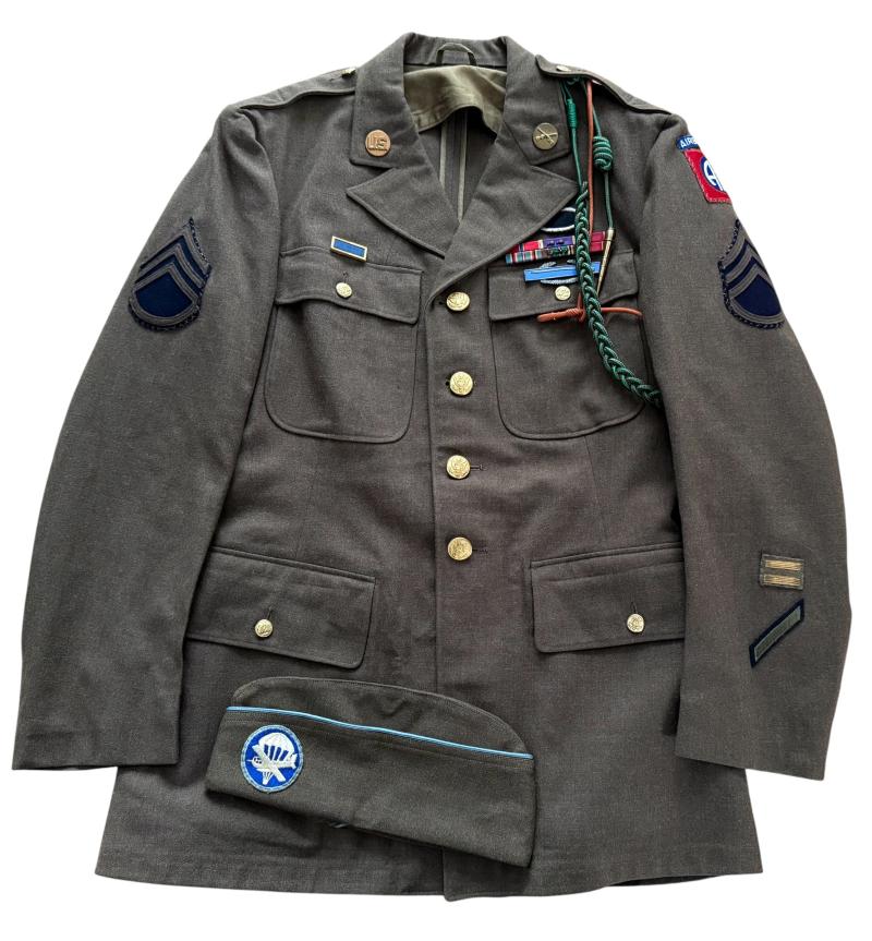 U.S. 82nd Airborne 508th Parachute Infantry Regiment Service Dress & Garrison Cap