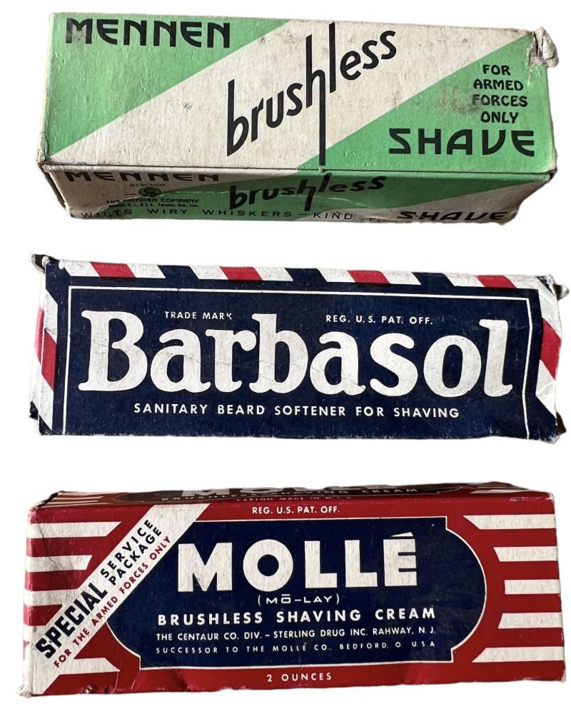 U.S. Shaving Cream And Beard Softener - Unissued Condition