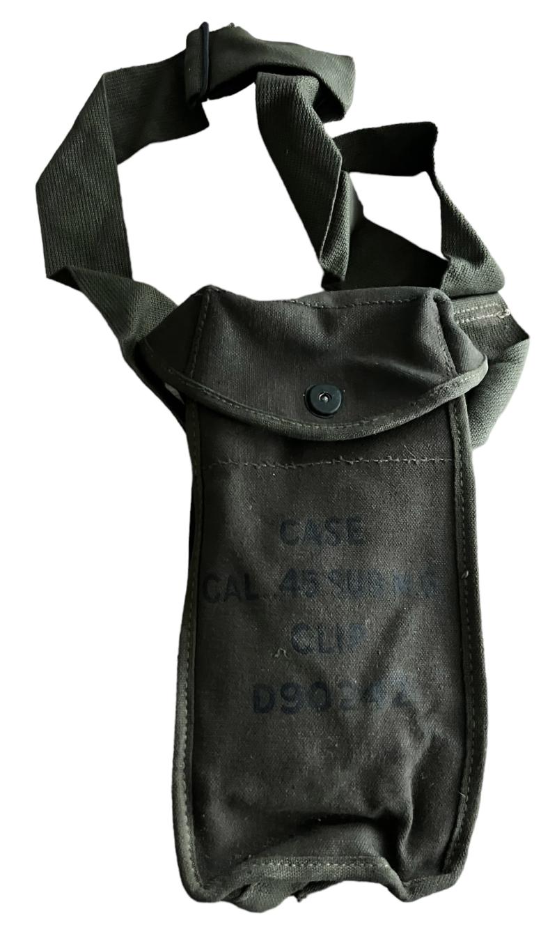 U.S. Grease Gun and/or Thompson 45 CAL Ammo Pouch - Unissued Condition