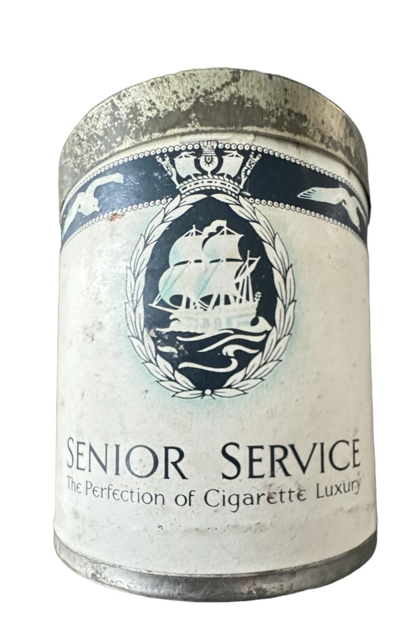 British Army Senior Service Cigarette Tin - Unopened