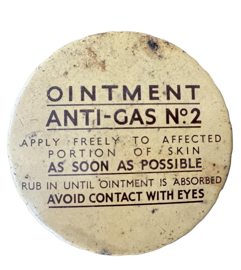 British (Airborne) Anti-Gas Ointment No.2 - With Contents