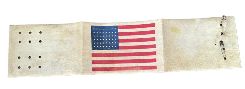 Rare U.S. Airborne Invasion Flag Armband - Unissued Condition