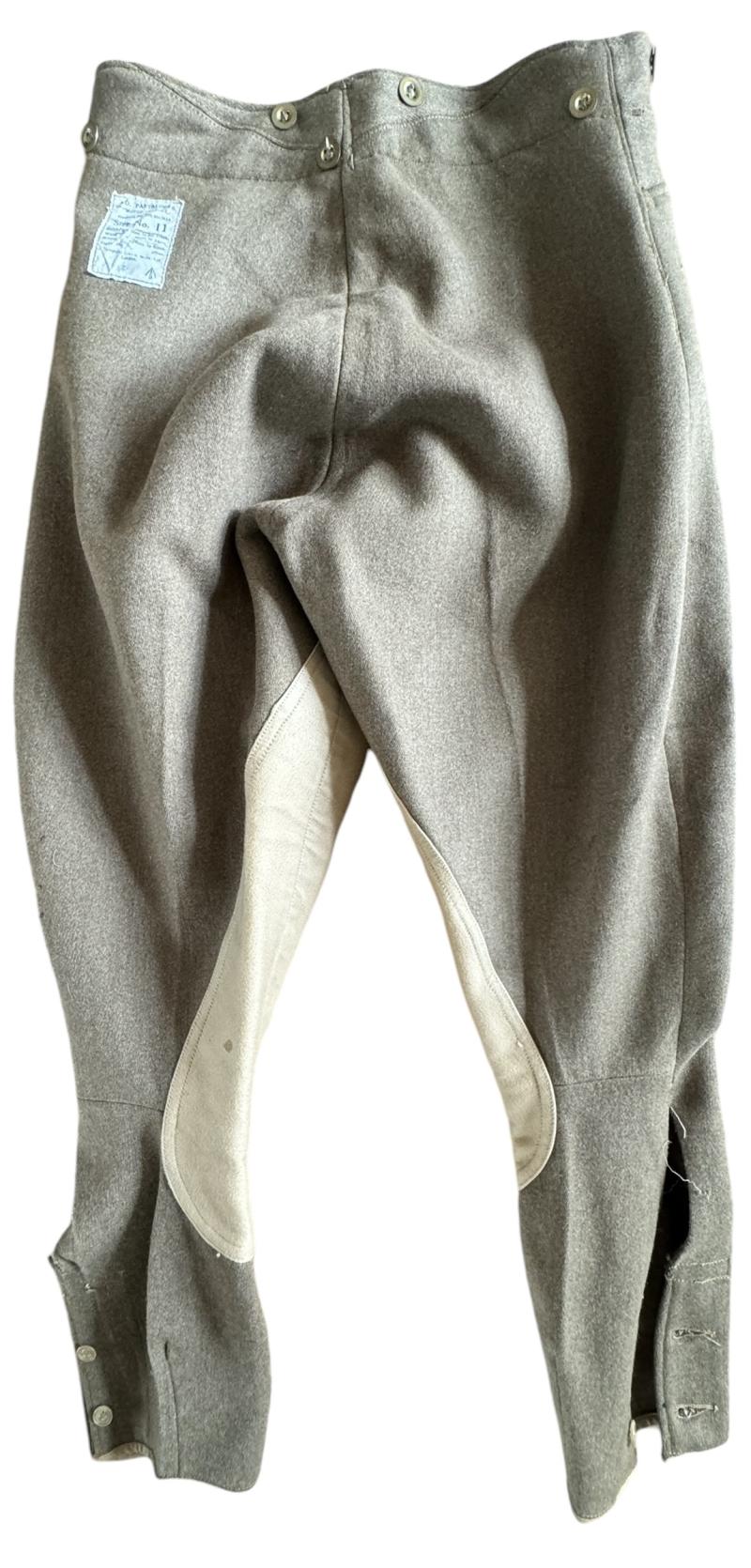 British S.D. Pantaloons i.e. Dispatch Rider Trousers Size 11 Dated  - Unissued Condition