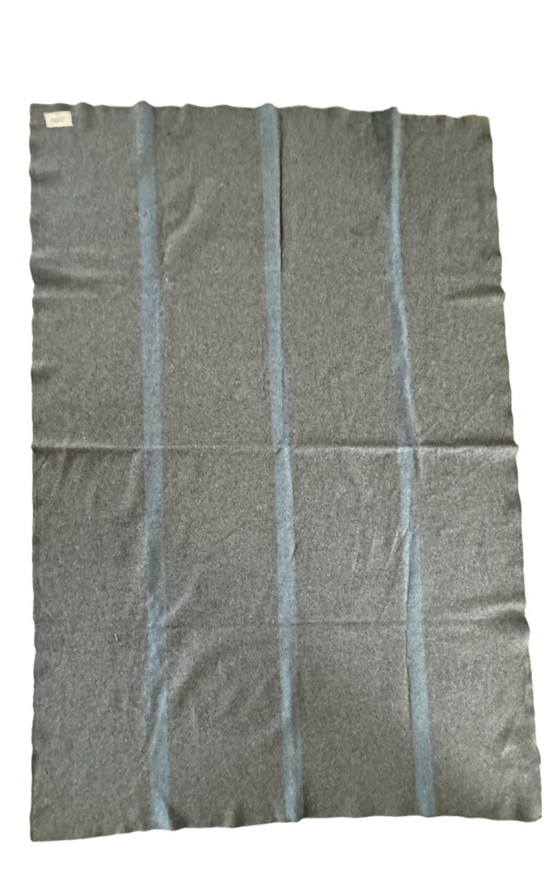 British Army and/or Medical Corps Blanket 1941 Dated - Nice Used Condition