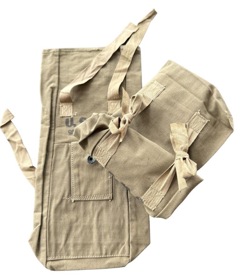 Pair Off Rare U.S.M.C. T-7 Light Anti-Tank Mine Bags Set of Two - Unissued Condition