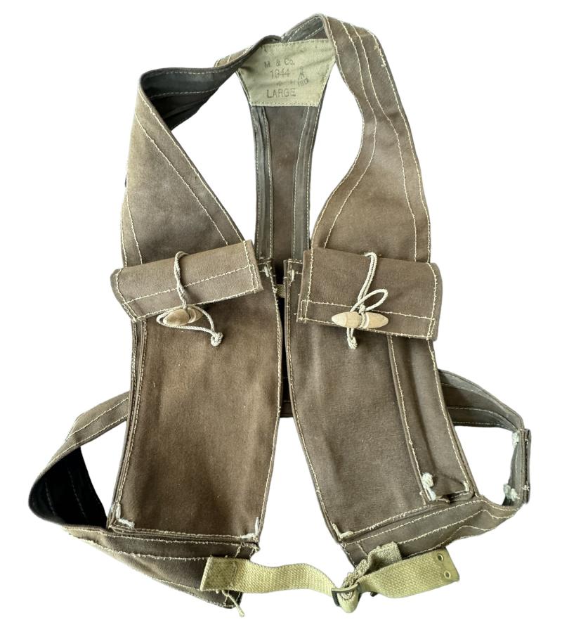 British (Commando) Skeleton Assualt Vest 1944  - Unissued Condition