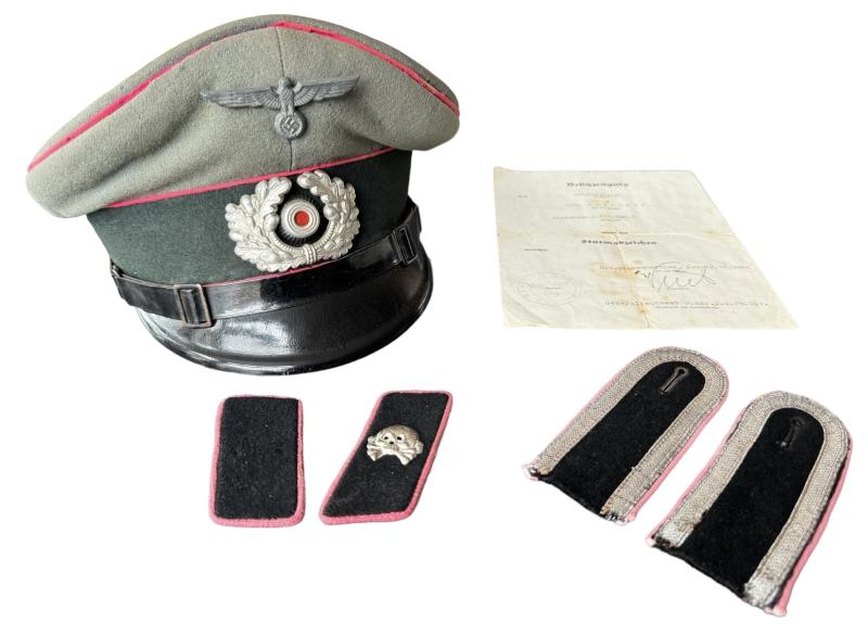 WH (HEER) Panzer Unteroffizier Grouping 2nd Panzer Division  - Nice Used Condition