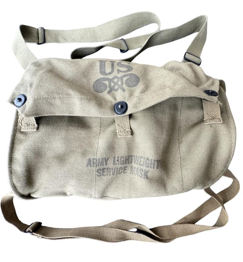 U.S. Lightweight Service Mask & M6 Carrier and Orginal Box - Unissued Condition