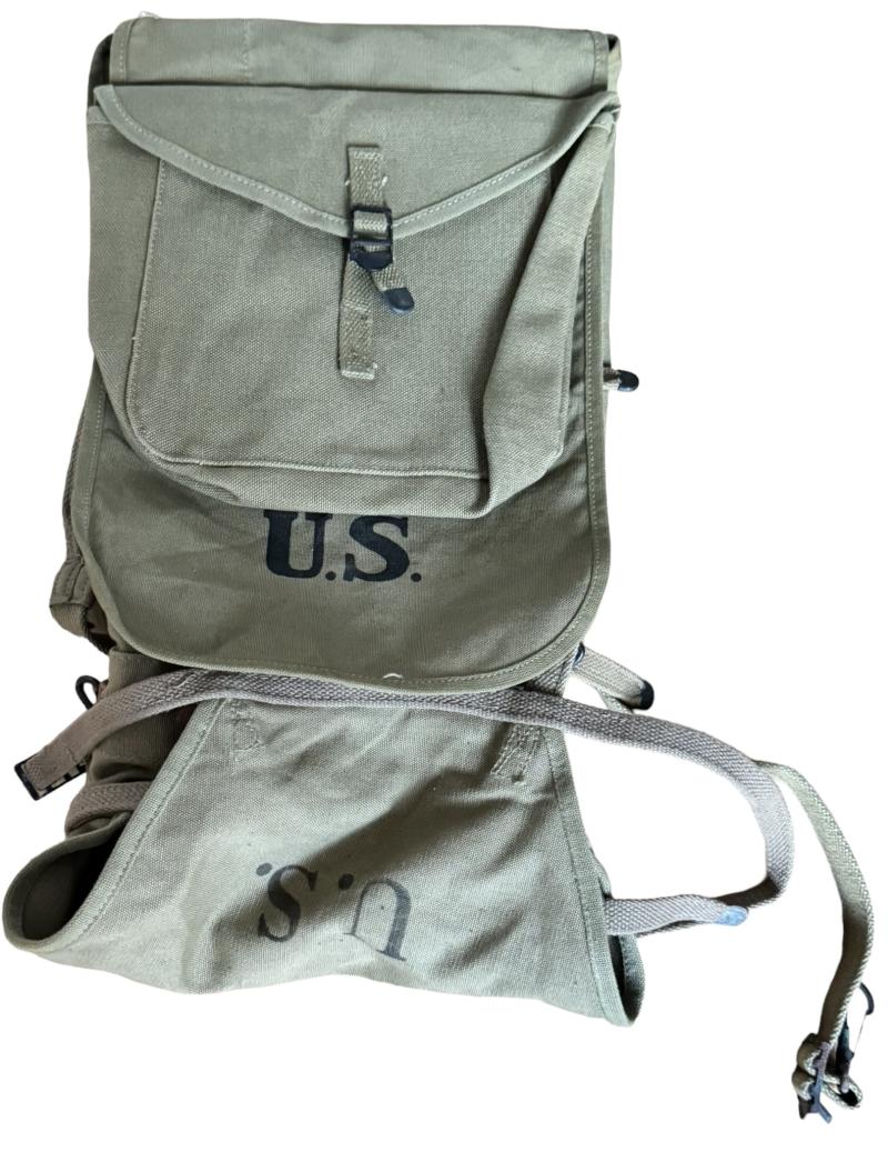 U.S. M1928 Haversack 1942 - Complete & Unissued Condition