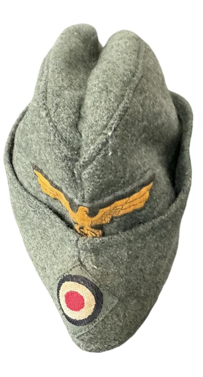 Kriegsmarine Coastal Artillery EM/NCO's Overseas Cap - Nice Used Condition