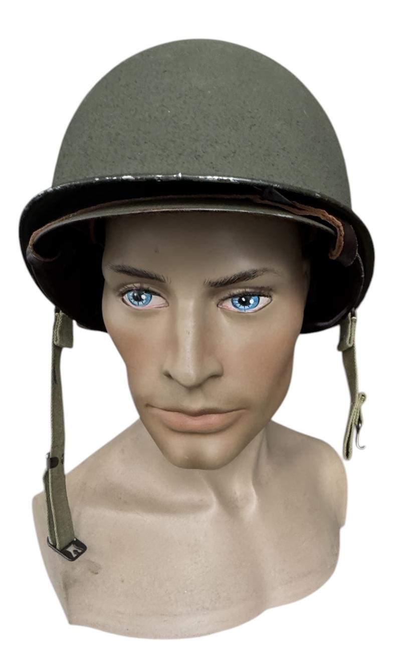 U.S. M1 Helmet With Westinghouse Liner  - Mint Condition