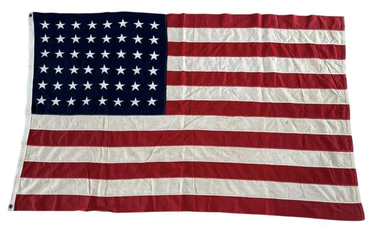 U.S. Stars and Stripes Flag 48 Stars 4x6 Ft - Nice used  Condition