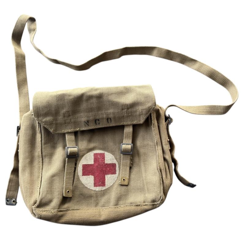 British (Airborne) 1937 Pattern Surgical Haversack 1943 - Unissued Condition