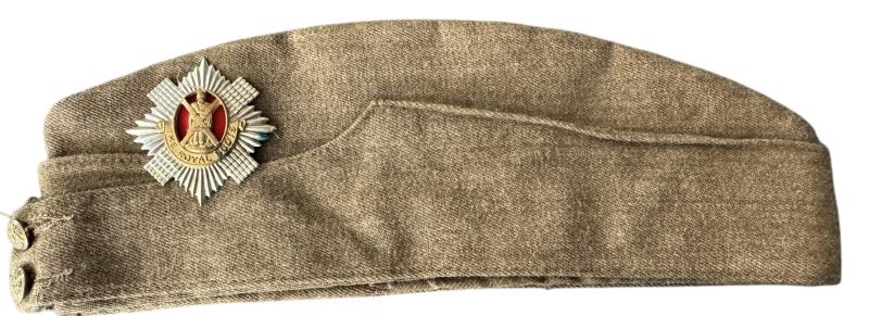 British Side Cap Royal Scotts - Nice Used Condition