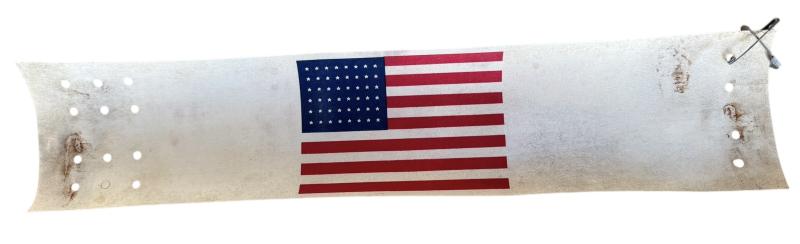 Rare U.S. Airborne Invasion Flag Armband - Unissued Condition