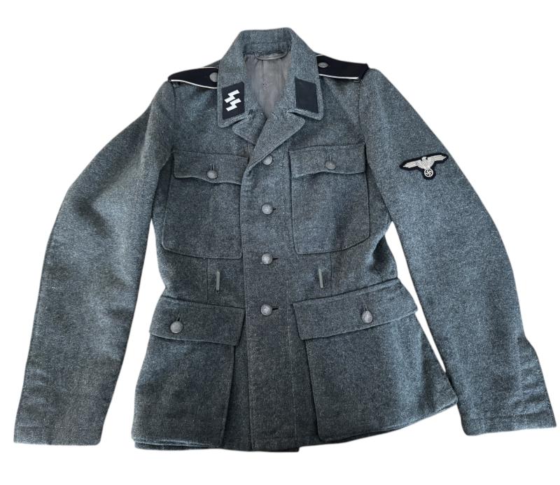Waffen-SS M43 Enlisted Mens Field Jacket - Nice Used Condition