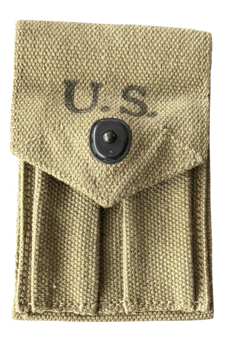 U.S. M1923 Double Magazine Pouch  1942 - Unissued Condition