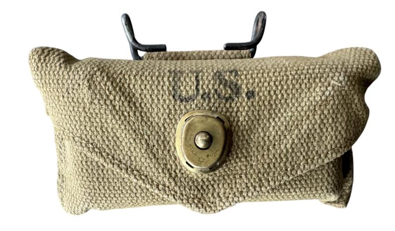 U.S. M1942 First Aid Pouch With Contents - Nice Used Condition