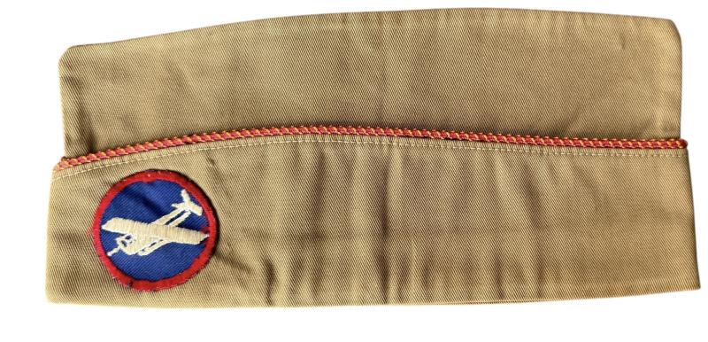 U.S. (Airborne) Glider Infantry (Corps of Engineers) Summer Garrison Cap - Nice Used Condition