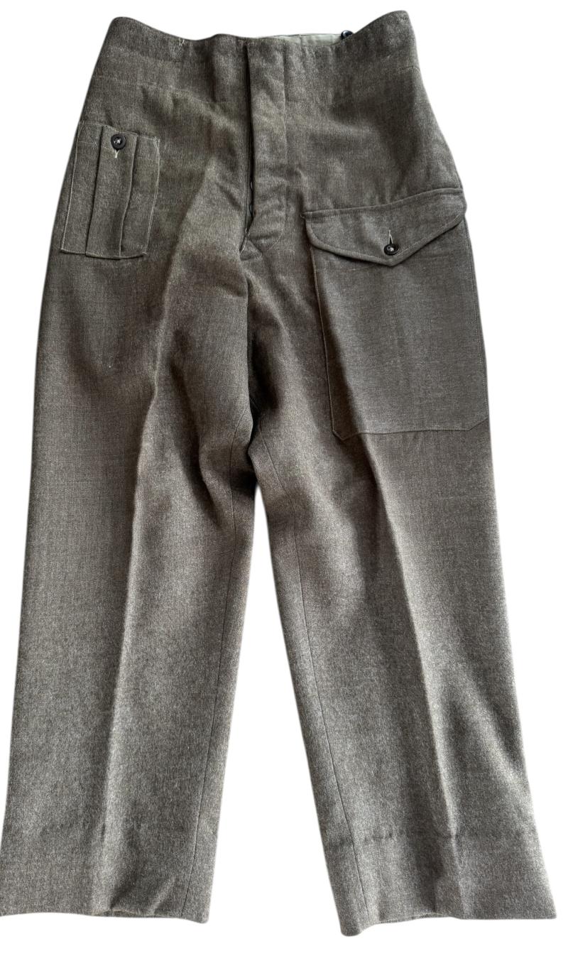 British 1940 Pattern Battle Dress Trousers - Nice Used  Condition