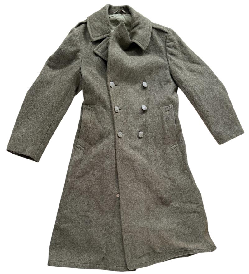 U.S. Wool Overcoat Sized 38L 1942 Dated  - Nice Used Condition