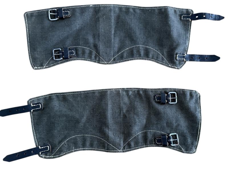 WH (Heer/Waffen-SS) matching set of Canvas Gaiters - Mint Condition