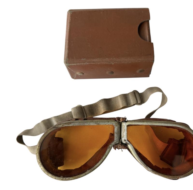 British Dispatch Riders Goggles - Nice Used Condition