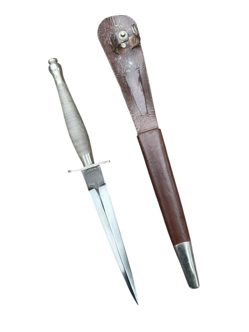 British Airborne and/or Commando First Pattern Fairbairn–Sykes Fighting Knife Wilkinson Sword Nice Used Condition