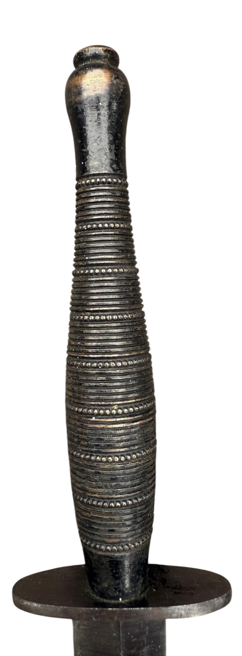 British and/or Commando 2nd Model Beaded and Ribbed Fairbairn-Sykes Fighting Knife - Nice Used Condition