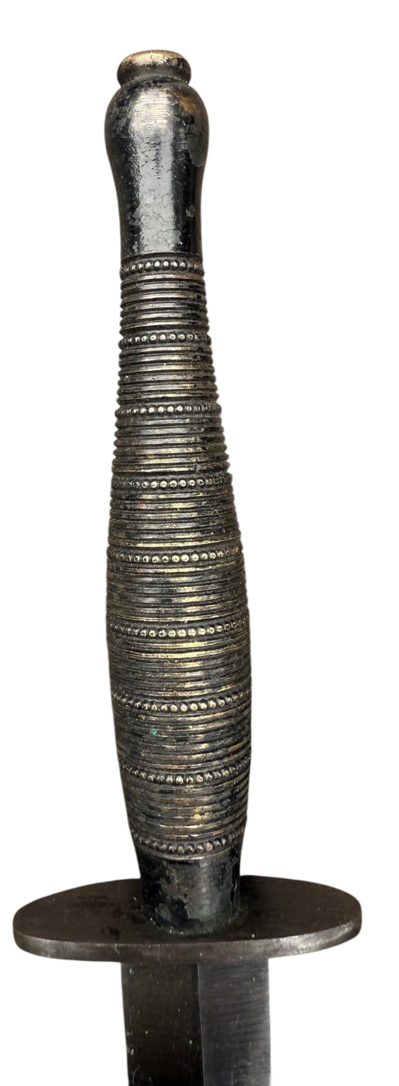 British and/or Commando 2nd Model Beaded and Ribbed Fairbairn-Sykes Fighting Knife - Nice Used Condition