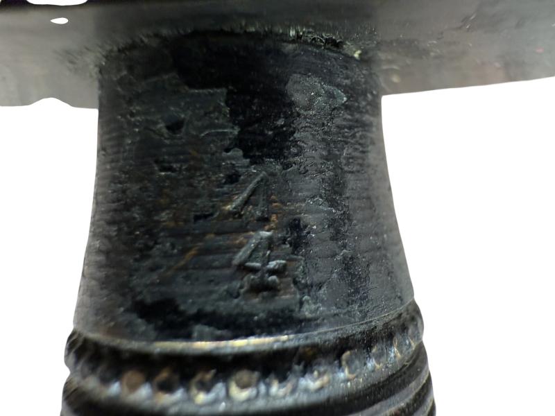 British and/or Commando 2nd Model Beaded and Ribbed Fairbairn-Sykes Fighting Knife - Nice Used Condition