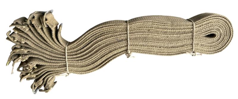 British 1937 Pattern Webbing Utility Straps (10pcs) 1944 - Unissued Condition