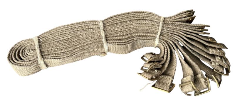 British 1937 Pattern Webbing Utility Straps (10pcs) 1943 - Unissued Condition