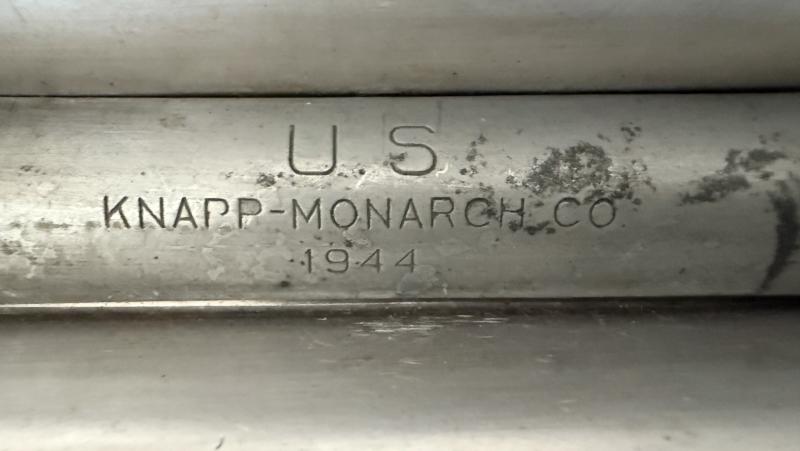 U.S. Mess Tin (1944) And Cutlery - Nice Used Condition