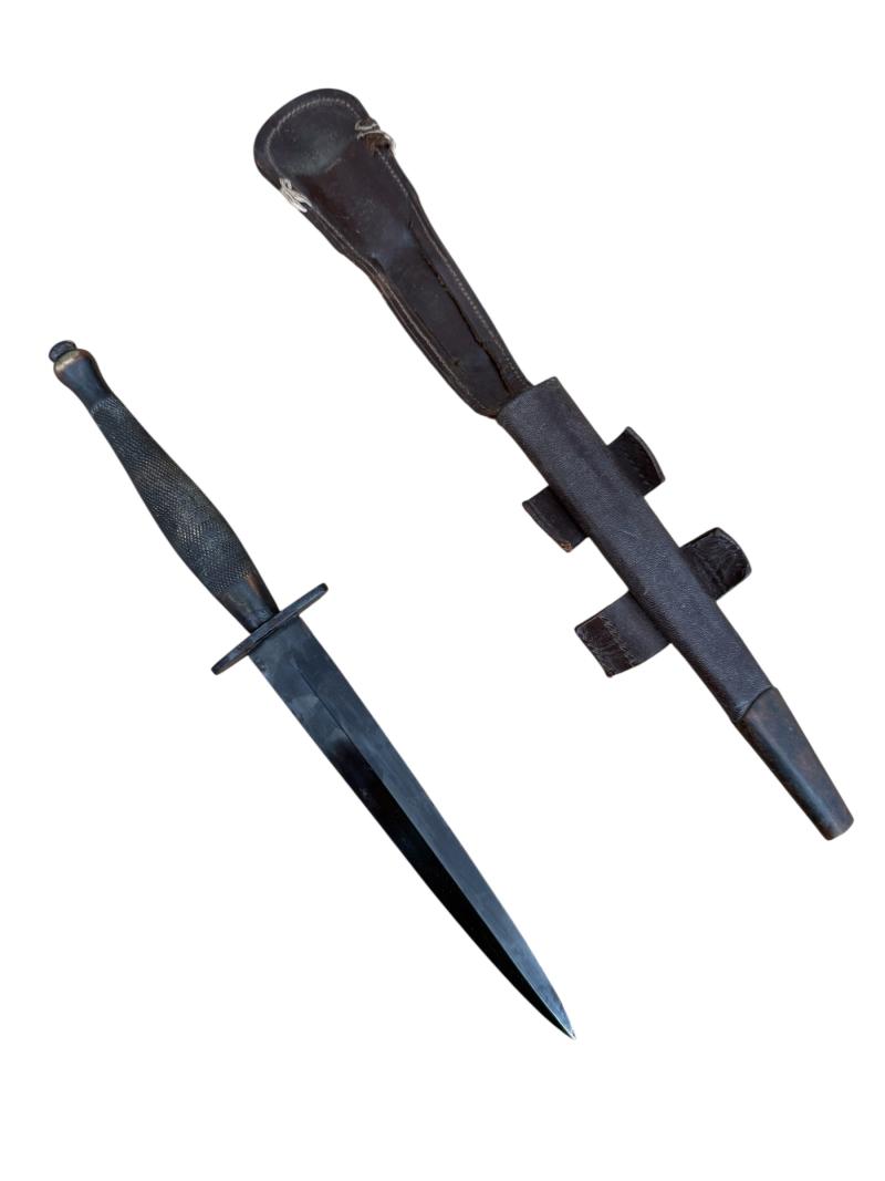 British (Airborne) 2nd Model Fairbairn Sykes Fighting Knife - Nice Used Condition