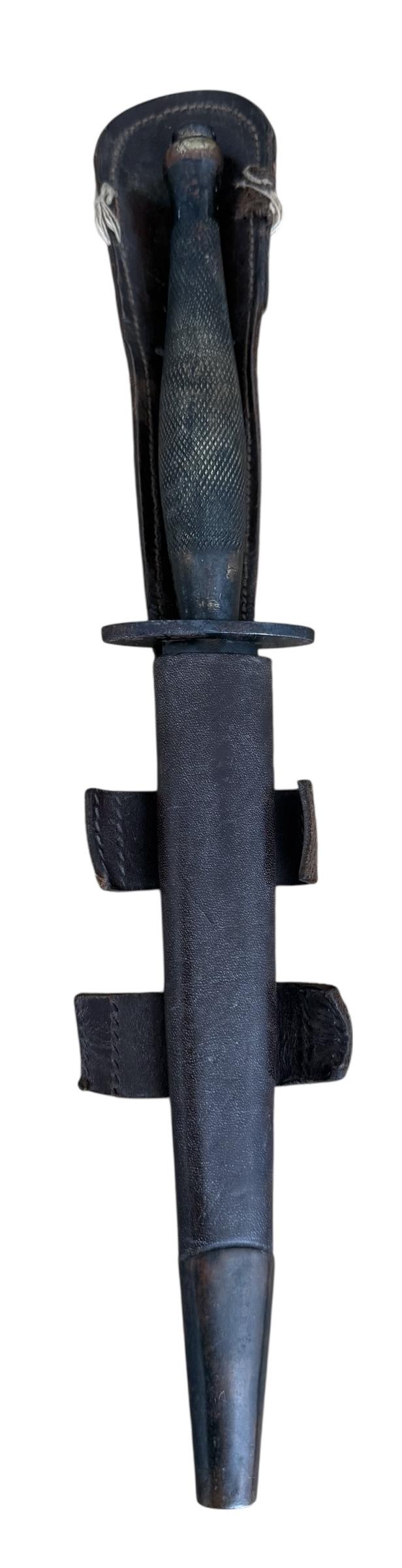 British (Airborne) 2nd Model Fairbairn Sykes Fighting Knife - Nice Used Condition