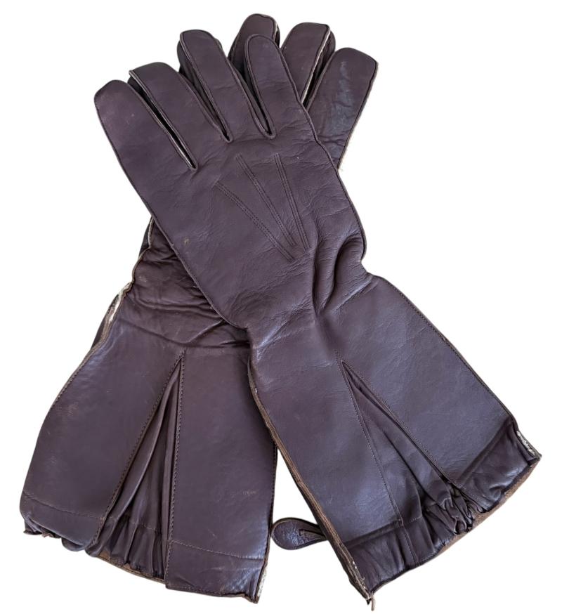 Royal Air Force Named 1941 Pattern Flying Gauntlets Size 10 - Nice Used Condition