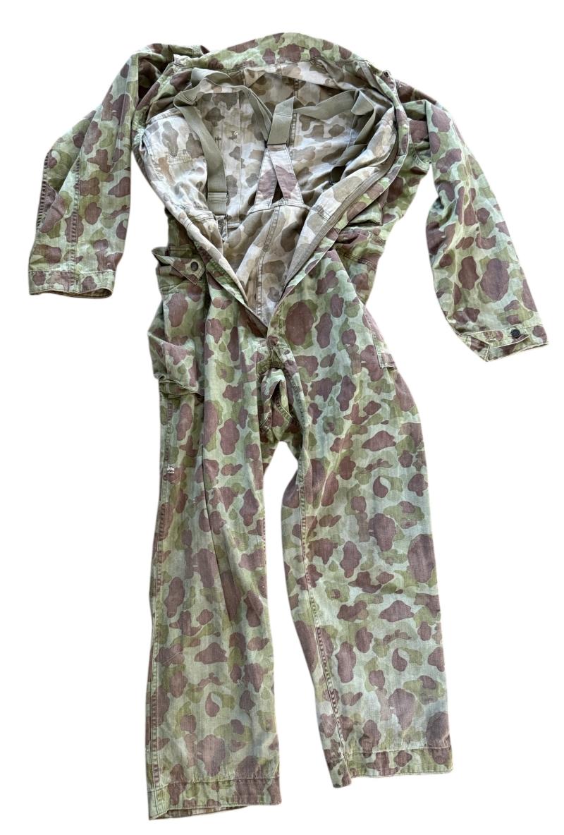 U.S.M.C. Frogskin Camouflage Coverall - Nice Used Condition