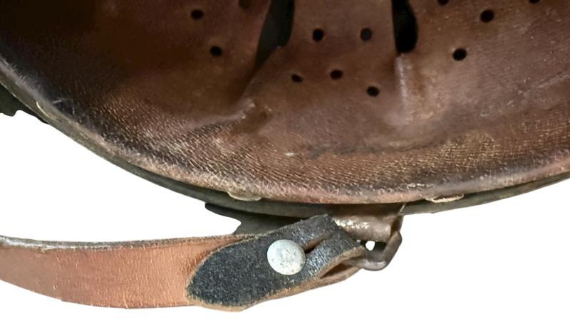 WH (Heer) M42 Single Decal Combat Helmet - Nice Used Condition