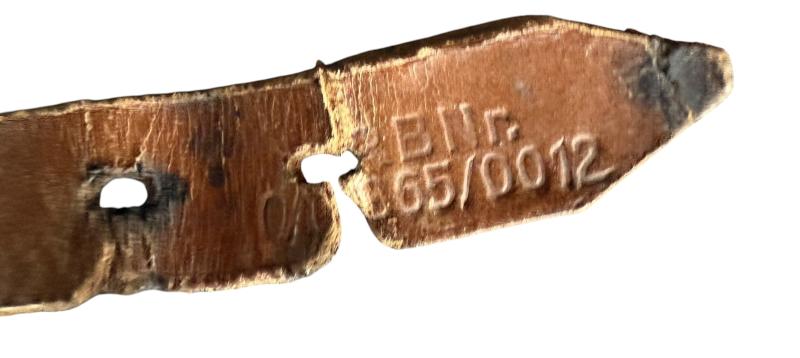 WH (Heer) M42 Single Decal Combat Helmet - Nice Used Condition