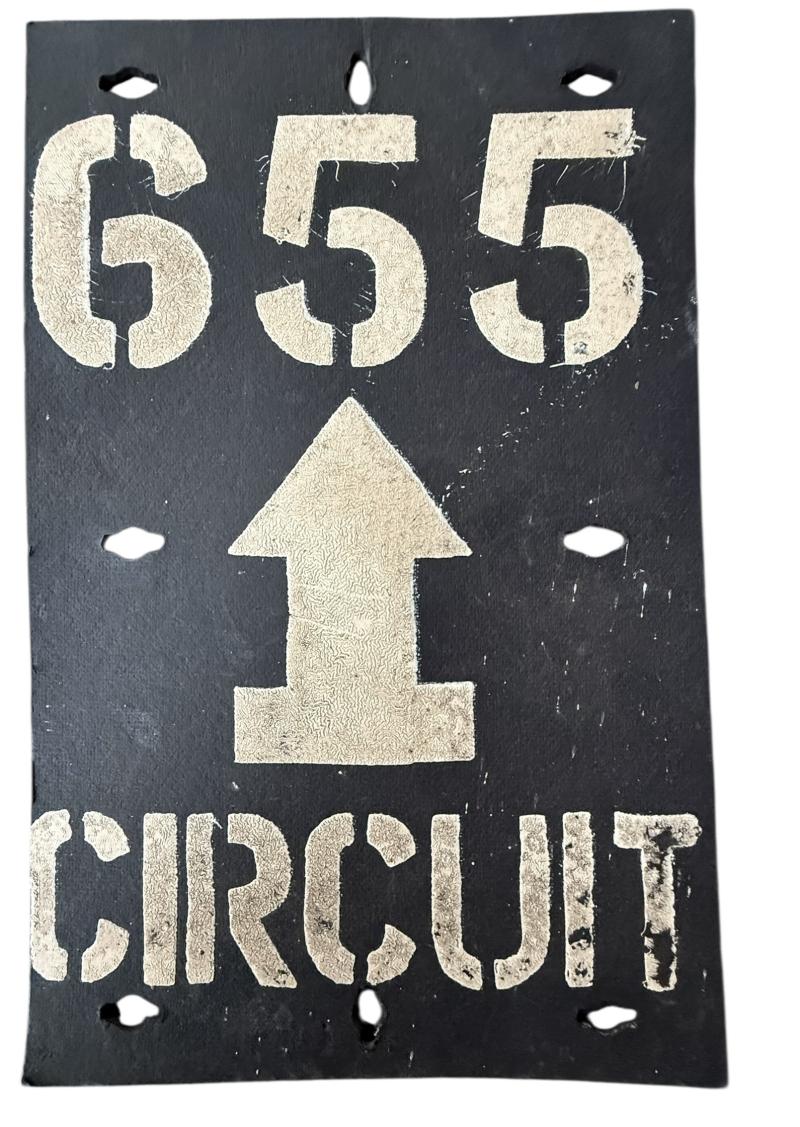 British Army Road and/or Convoy Sign - Nice Used Condition