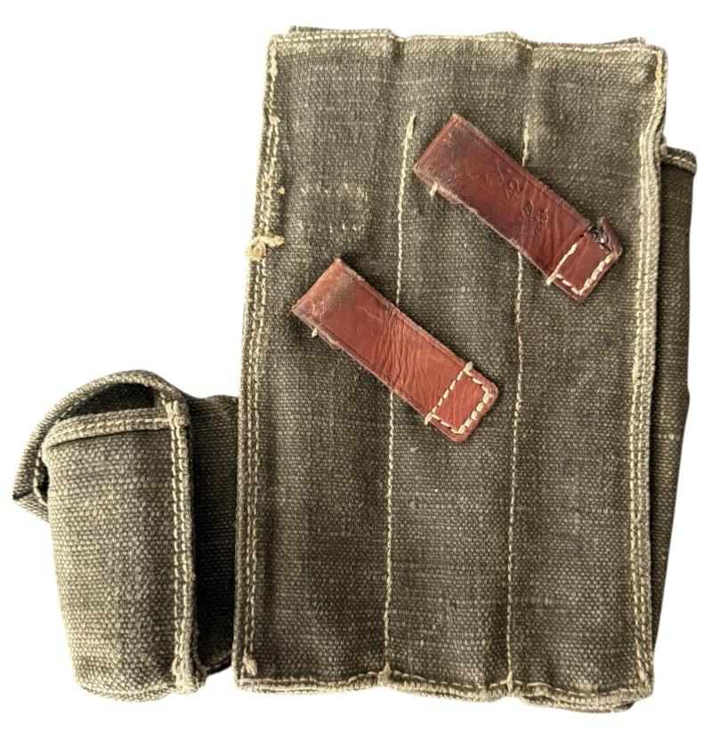 WH (HEER) Webbing MP38/40 Magazine Pouch 1942 - Nice Used Condition