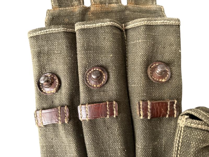 WH (HEER) Webbing MP38/40 Magazine Pouch 1942 - Nice Used Condition