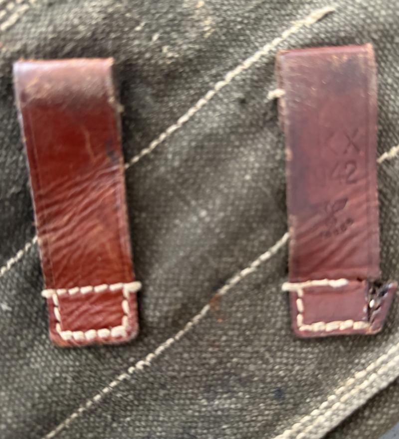 WH (HEER) Webbing MP38/40 Magazine Pouch 1942 - Nice Used Condition