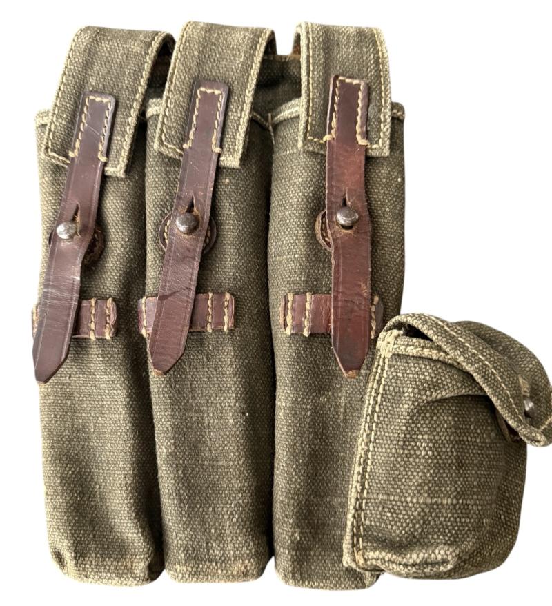 WH (HEER) Webbing MP38/40 Magazine Pouch 1942 - Nice Used Condition