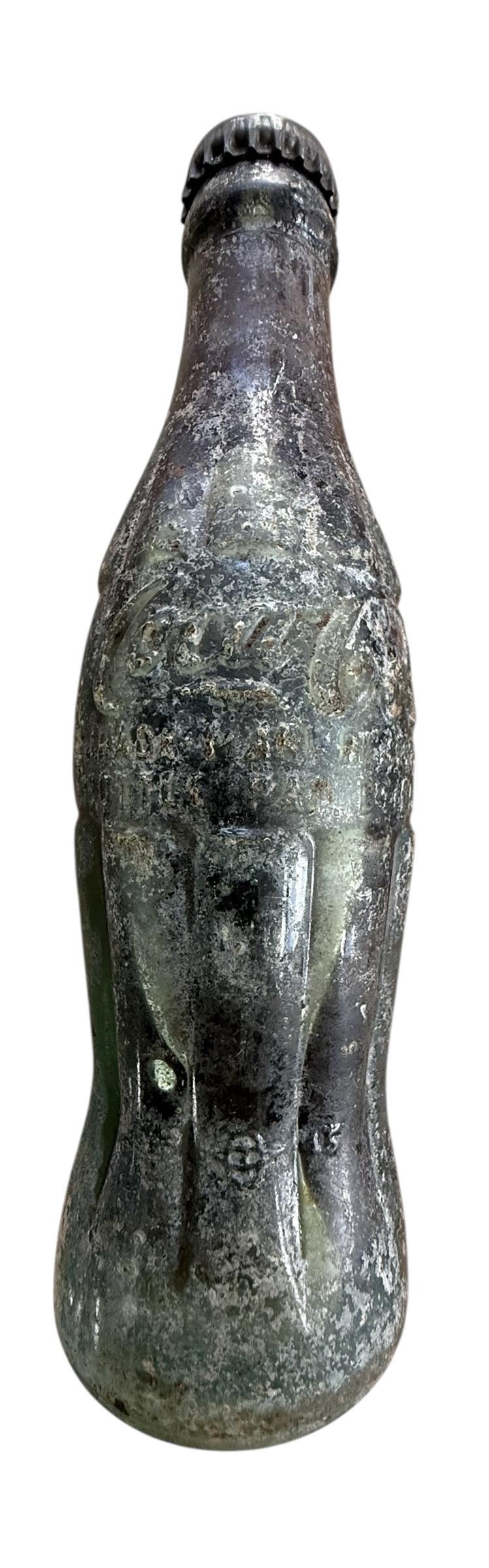 Coca Cola Bottle 1943 Dated - With Contents