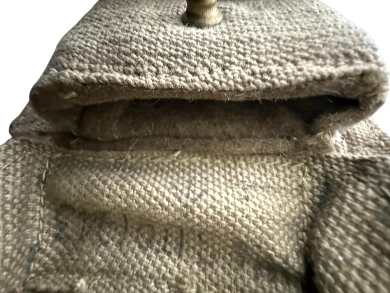 British 1937 Pattern Pistol Holster and Compass Pouch - Unissued Condition