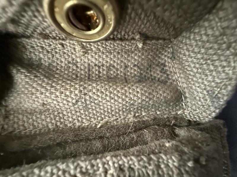 British 1937 Pattern Pistol Holster and Compass Pouch - Unissued Condition