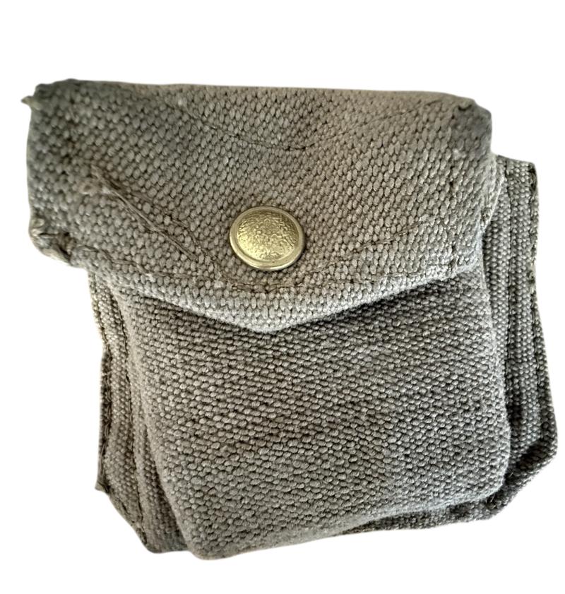 British 1937 Pattern Webbing Compass Pouch 1943 - Unissued Condition