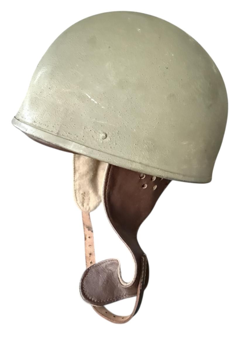 British Dispatch Riders i.e. Motorcyclist Helmet Size7 Dated 1942 -Unissued Condition